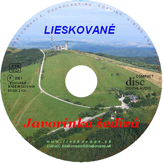 Obal CD Javorinka šedivá